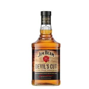 Jim Beam Devil’s Cut 90 Proof Kentucky Straight Bourbon Whiskey Bottle (750 ml)