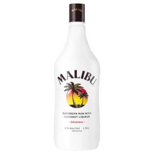 Malibu Original Caribbean Rum with Coconut Liqueur Bottle (1.75 L)