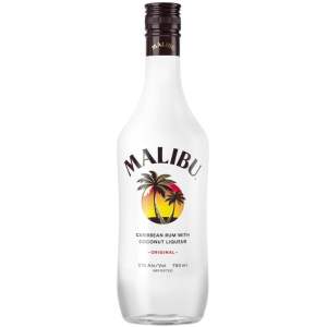 Malibu Original Caribbean Rum with Coconut Liqueur Bottle (750 ml)