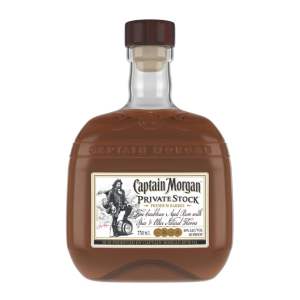 Captain Morgan 80 Proof Private Stock Premium Barrel Rum Bottle (750 ml)