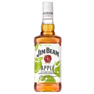 Jim Beam Apple Kentucky Straight Bourbon Whiskey Bottle (750 ml)