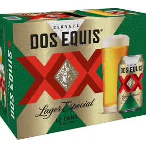 Dos Equis Especial Lager Cans (12 oz x 12 ct)