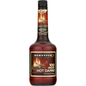 De Kuyper 100 Proof Hot Damn Cinnamon Schnapps Bottle (750 ml)