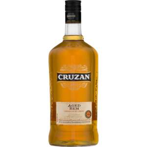 Cruzan 80 Proof Aged Dark Rum Bottle (1.75 L)