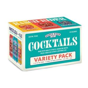 Ranch Rider Variety Pack Cocktail Cans (12 oz x 6 ct)
