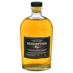 Redemption 92 Proof High Rye Bourbon Whiskey Bottle (750 ml)