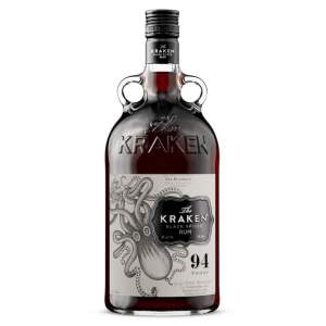 The Kraken 94 Proof Black Spiced Rum Bottle (1.75 L)