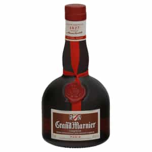 Grand Marnier Cordon Rouge 80 Proof Liqueur Bottle Paris (375 ml)