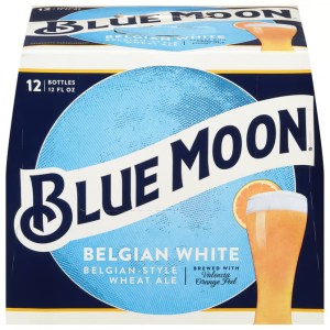Blue Moon Belgian White Wheat Ale Bottles (12 oz x 12 ct)