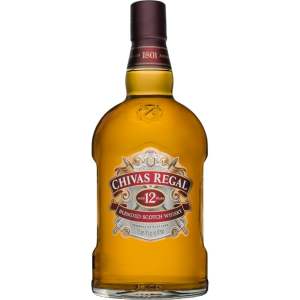 Chivas Regal 80 Proof Aged 12 Years Blended Scotch Whisky Bottle (1.75 L)