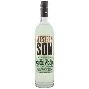Western Son Cucumber Vodka Bottle (750 ml)