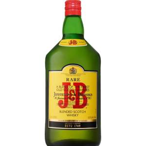 J&B Rare 80 Proof Blended Scotch Whiskey Bottle (1.75 L)
