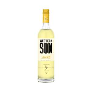 Western Son Distillery Lemon Vodka Bottle (750 ml)