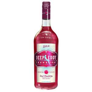 Deep Eddy Cranberry Vodka Bottle Texas (750 ml)