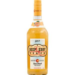 Deep Eddy Peach Vodka Bottle Texas (750 ml)