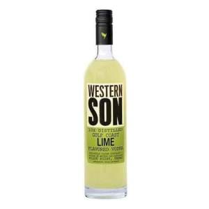 Western Son Distillery Lime Vodka Bottle (750 ml)