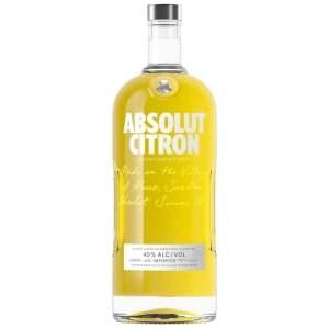 Absolut Citron 80 Proof Vodka Bottle (1.75 L)