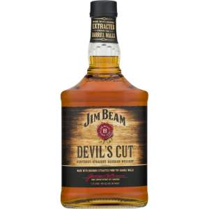 Jim Beam Devil’s Cut 90 Proof Kentucky Straight Whiskey Bourbon Bottle (1.75 L)