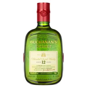 Buchanan’s Deluxe Aged 12 Years Blended Scotch Whisky Bottle (750 ml)