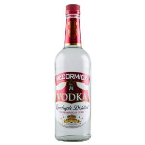 Mccormick Distilling Co. 80 Proof Quadruple Distilled Vodka Bottle (750 ml)