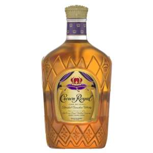 Crown Royal 80 Proof Blended Canadian Whisky Bottle (1.75 L)