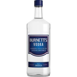 Burnett’s 80 Proof Quadruple Distilled Vodka Bottle (750 ml)